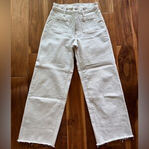 Madewell the perfect vintage wide leg jean. Size 25